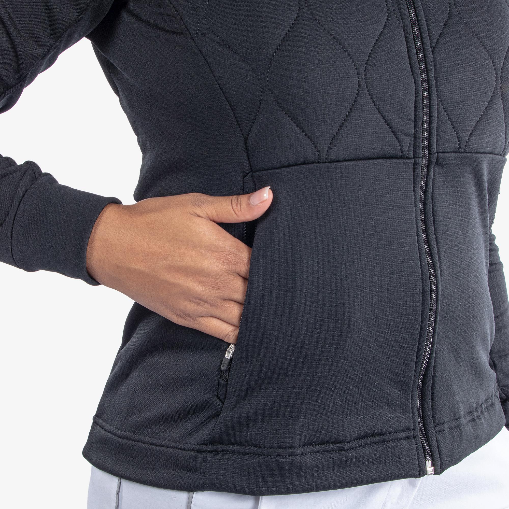 Galvin Green Darlena Insula Ladies Golf Mid Layer Black